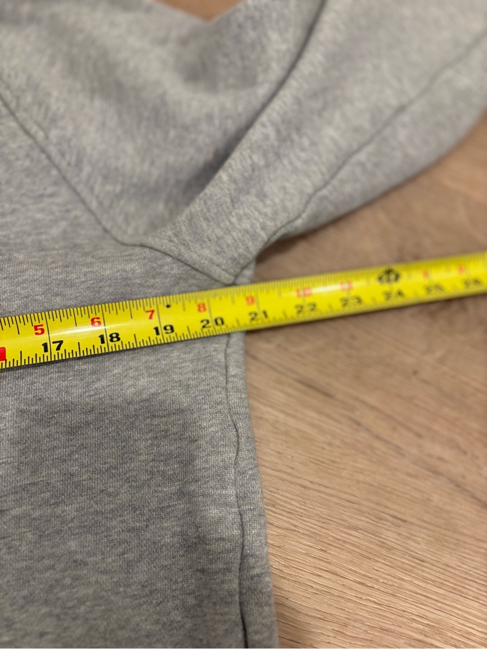 Quince Heavyweight Fleece Cropped Half Zip Hoodie Size Small - Picture 6 of 7